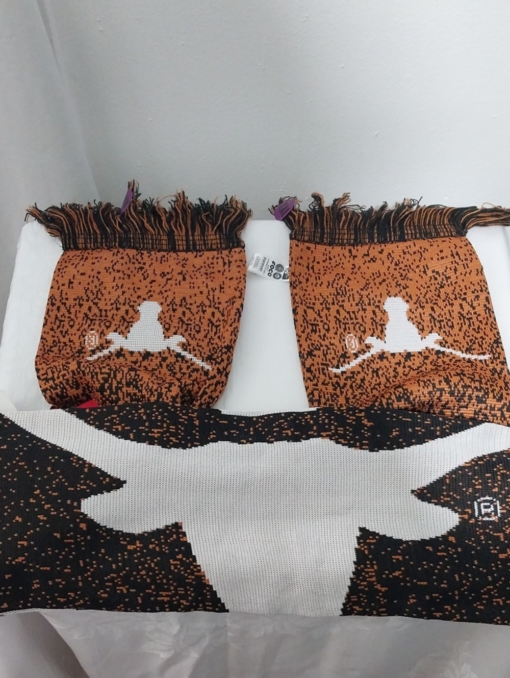 TEXAS LONGHORN SCARF - Picture 2 of 4